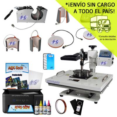 Sublimadora 8 en 1  - Estampadora combo