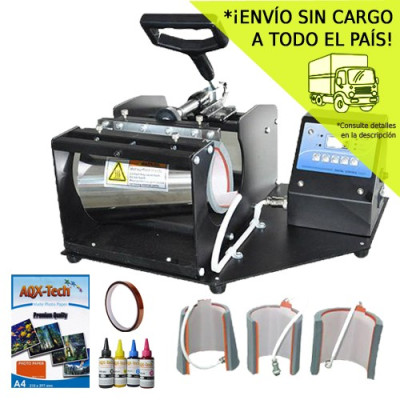 Sublimadora de tazas - Insumos sublimación