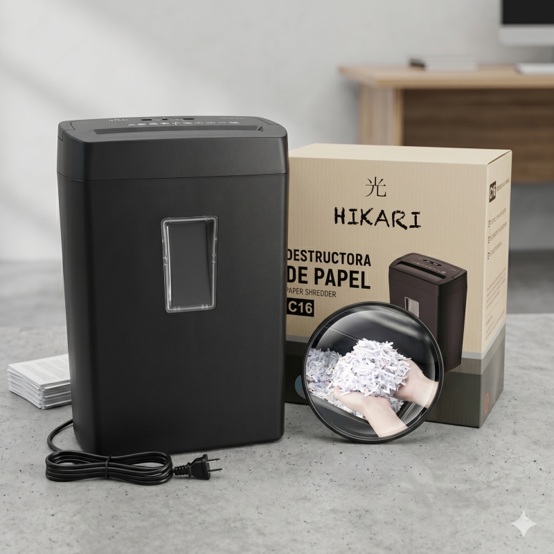 Destructora de Documentos Hikari C16