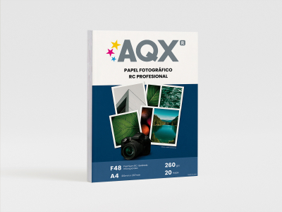 Papel Foto Pro RC Glossy Brillante Premium A4 260grs por 20 Hojas AQX F48