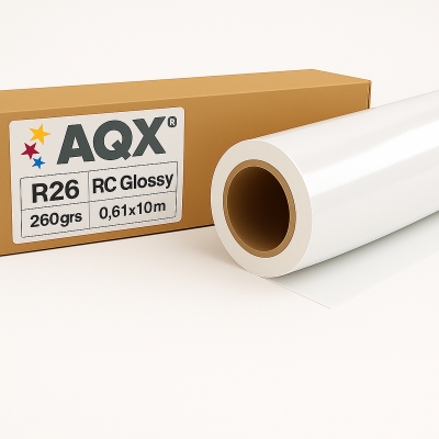 Papel Rollo RC Glossy R26 260grs 0,61x10m