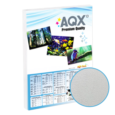 Papel Foto Texturado Cuero PET Autoadhesivo A4 por 20 Hojas AQX ST6