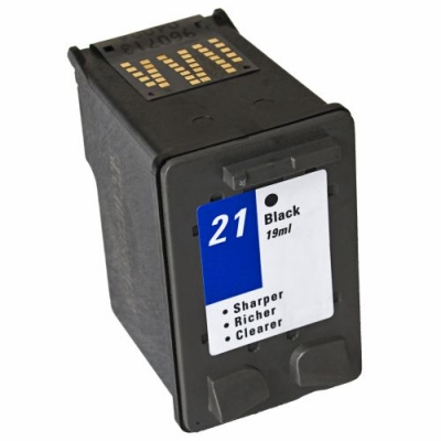 CARTUCHO ALTERNATIVO AQX-TECH 21 NEGRO PARA HP