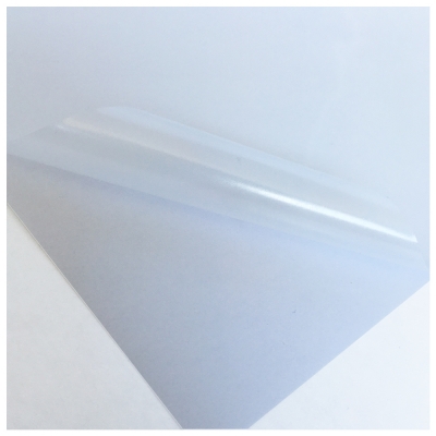 Transparencia LASER PET Film Autoadhesiva A4 por 20 Hojas AQX ST10