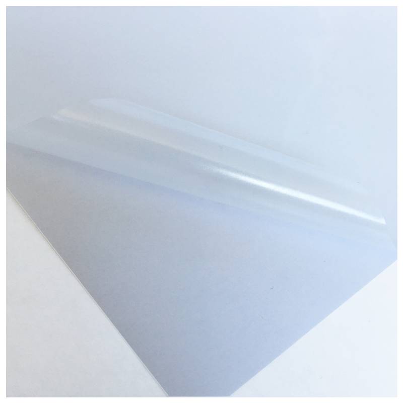 Transparencia LASER PET Film Autoadhesiva A4 por 20 Hojas AQX ST10