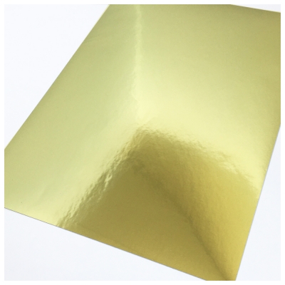 Papel LASER BRILLANTE Dorado PET Autoadhesivo A4 por 20 Hojas AQX ST11