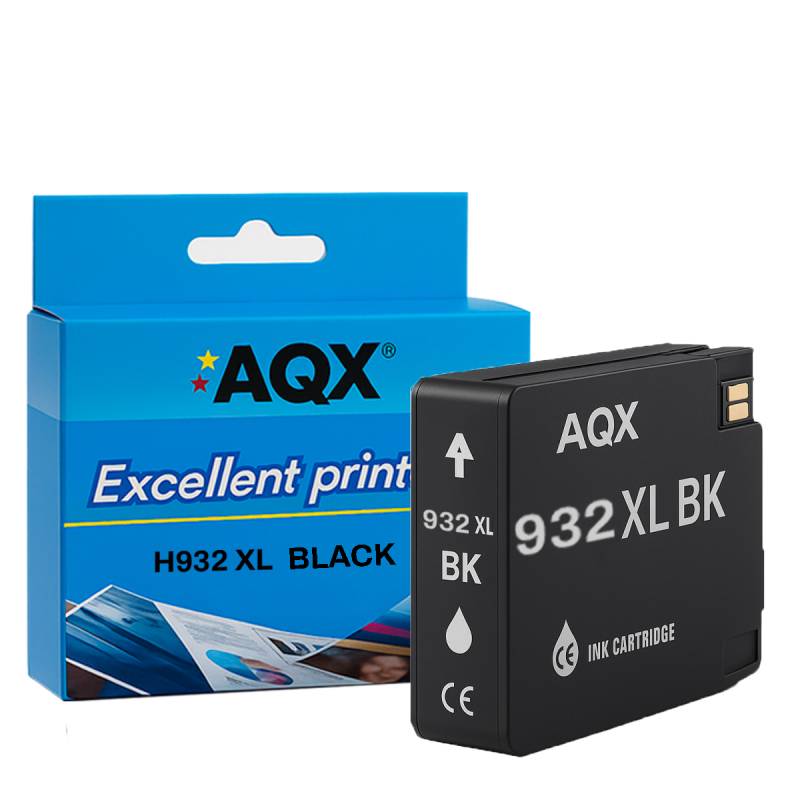 Cartucho Alternativo AQX-TECH 932XL Negro Para HP