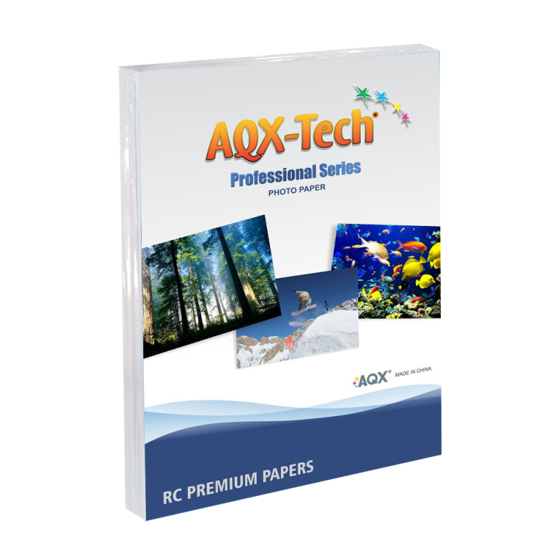Combo Papel Foto Pro Satinado RC 13x18 260grs por 100 Hojas AQX F22x5