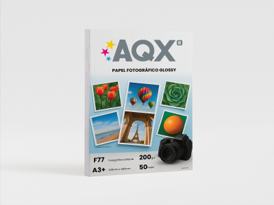Papel Glossy F07 / F77 200grs 100 hojas A3+
