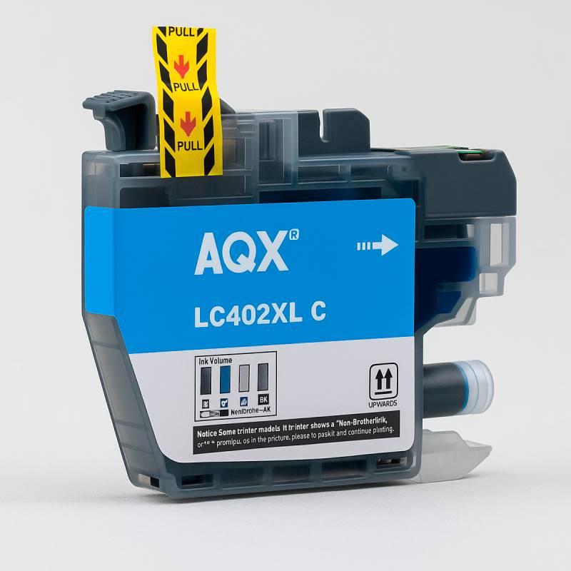 Cartucho LC402 XL Cian AQX P/ Brother J5340DW