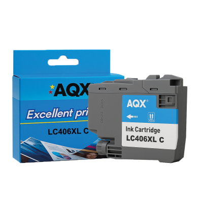 Cartucho LC406 XL Cyan AQX P/ Brother J6955DW