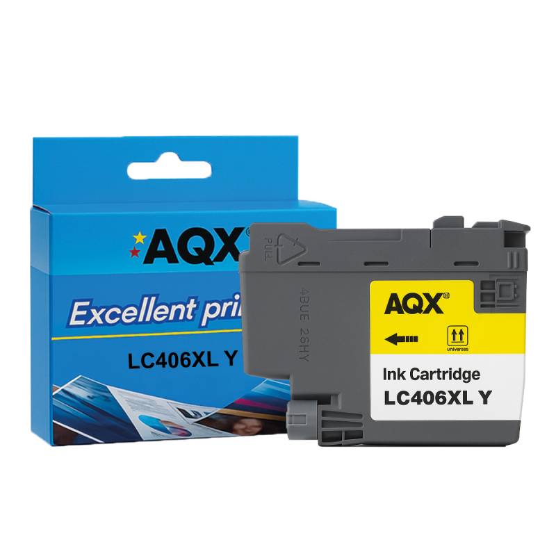 Cartucho LC406 XL Amarillo AQX P/ Brother J6955DW