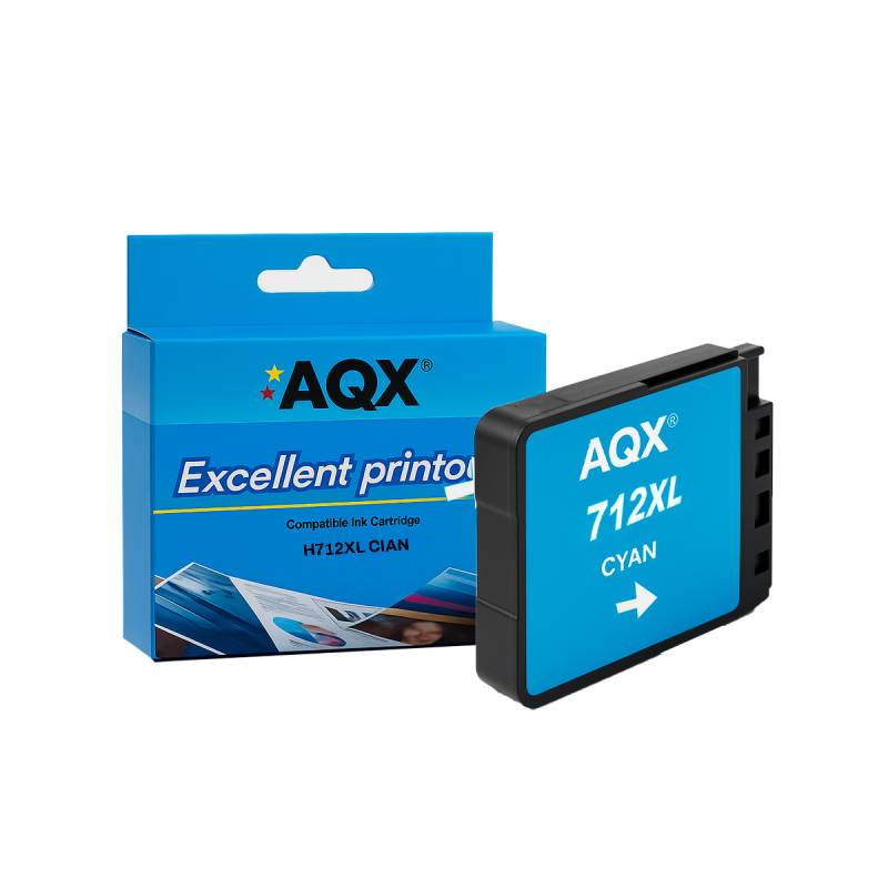 Cartucho Alternativo AQX-TECH Cyan Para HP T210/T230/T250/T630