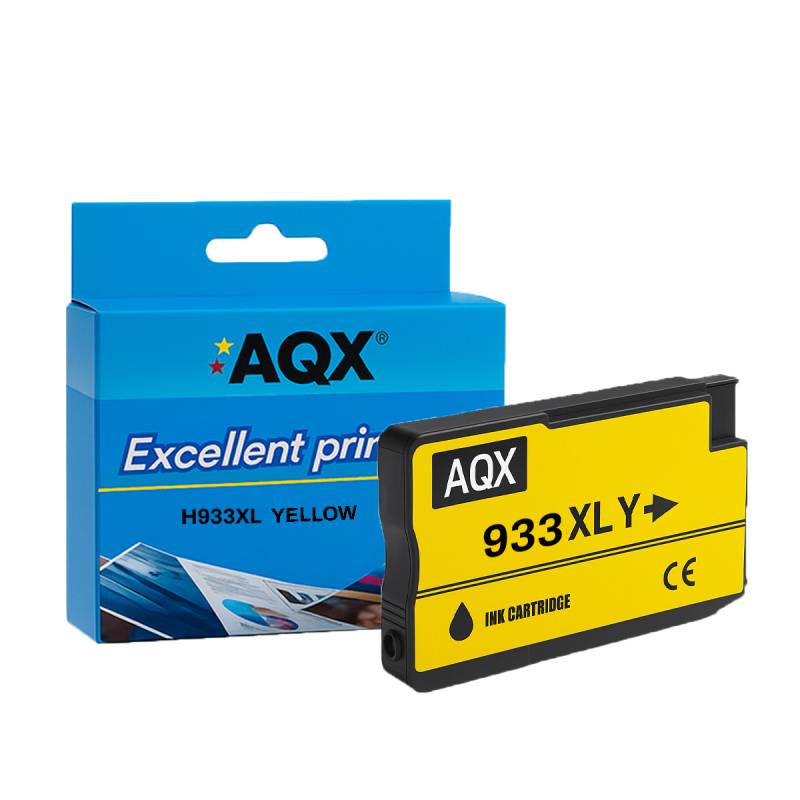 Cartucho Alternativo AQX-TECH 933XL Amarillo Para HP