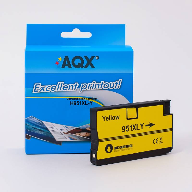 CARTUCHO ALTERNATIVO AQX-TECH 951XL AMARILLO PARA HP