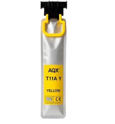 Cartucho Alternativo AQX T11A Amarillo para Epson WorkForce Pro WF-C5310/C5390/C5810/C5890