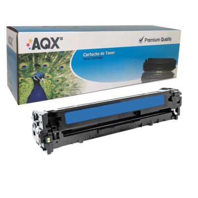 Toner Laser HP 414a Cian Alternativo AQX-TECH Sin Chip