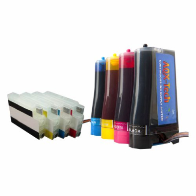 Sistema Continuo Para HP 964 (9020) con Chip 400ml AQX