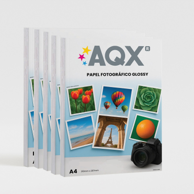 Papel Foto Glossy Brillante A4 260gr por 300hs