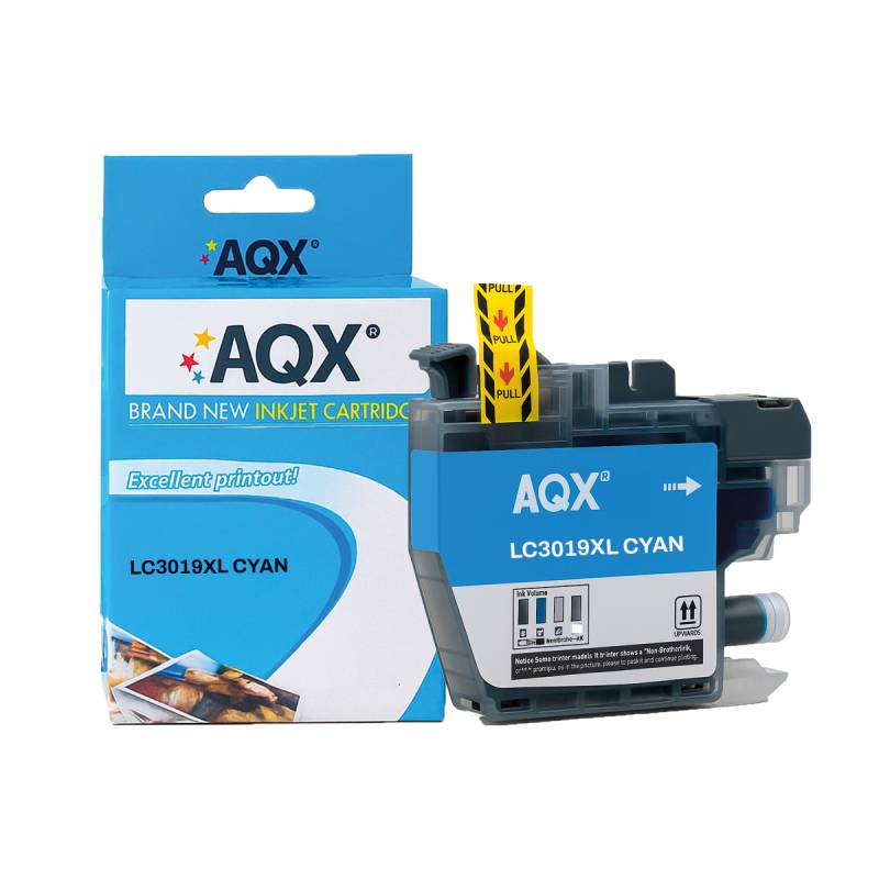 Cartucho Alternativo LC3019 XL Cian AQX Para Brother