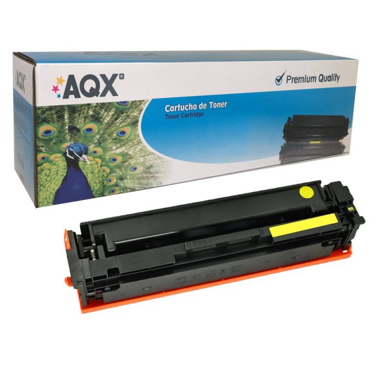 Toner Laser Alternativo AQX 215a AMARILLO 2312 CON CHIP