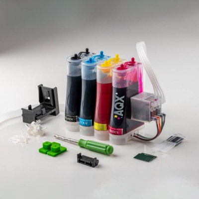 Sistema Continuo Universal Con Valvula Para Impresoras HP 2 CARTUCHOS con tinta