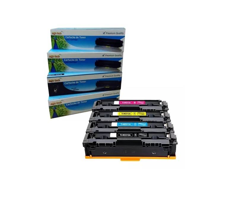 Combo Toner Laser Alternativo AQX 215a Con Chip