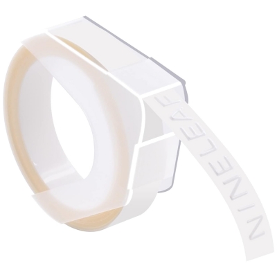 Cinta Rotuladora 520101 9mm x 3m Transparente Relieve Para Dymo