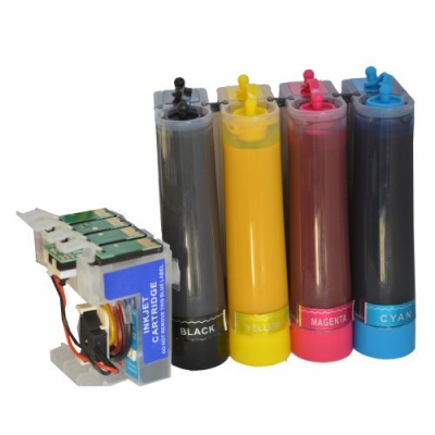 Sistema Continuo AQX Sublimacion Para Epson C92 400ml