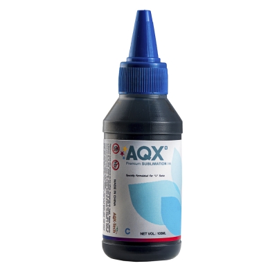 Tinta AQX de Sublimacion por 100ml Cyan
