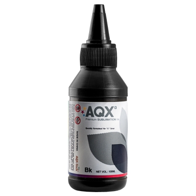 Tinta AQX de Sublimacion por 100ml Negro