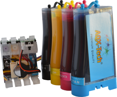 Sistema Continuo AQX Sublimacion Para Epson T25 400ml