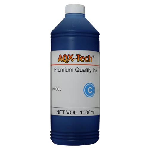 Tinta AQX de Sublimacion por 1 Litro Cyan