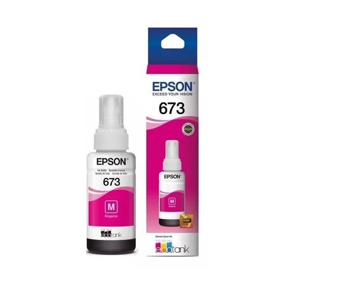 Tinta CAJA Original Epson 673 Magenta