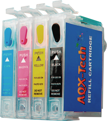 Cartuchos Recargables AQX Para Epson XP 2101 - Instalacion Remota