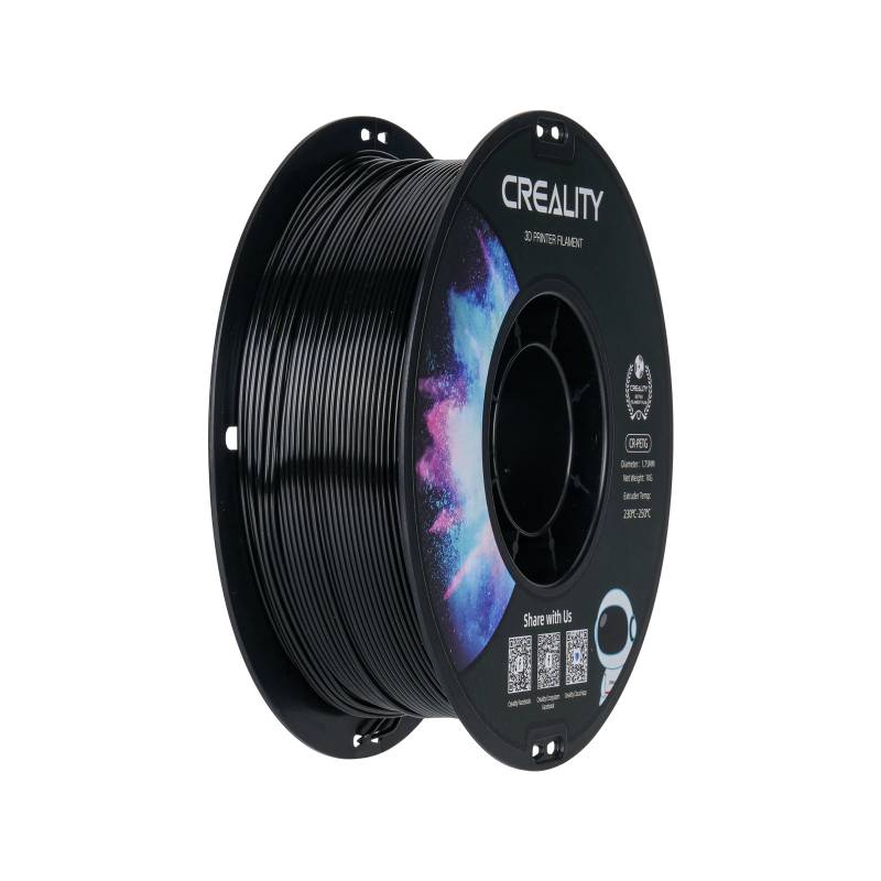 Filamento Creality CR-PETG Original Negro 1,75mm 1Kg