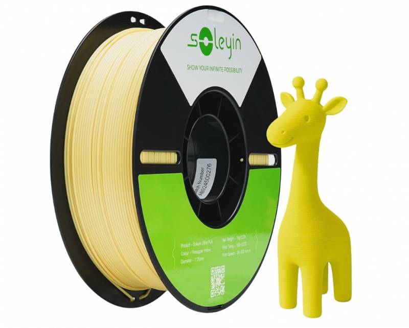 Filamento Soleyin Ultra PLA Original Pineapple Yellow 1,75mm 1Kg