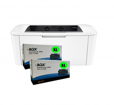 Impresora Laser HP 111w Wi-Fi + 2 Toner AQX-TECH (SIN CHIP)