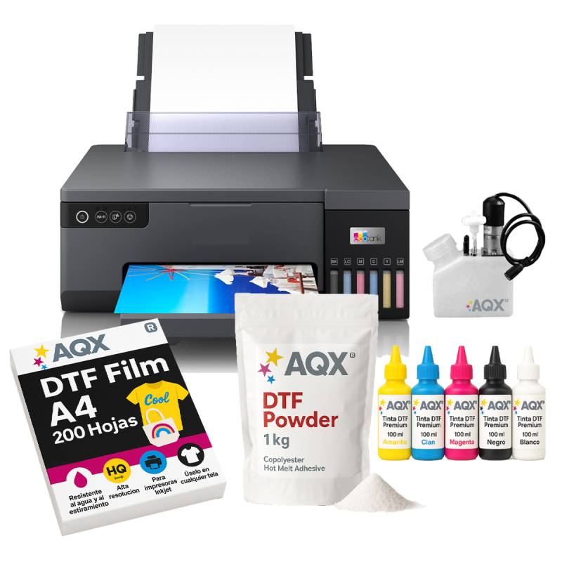 Impresora Epson L8050 + Combo Insumos DTF AQX XL