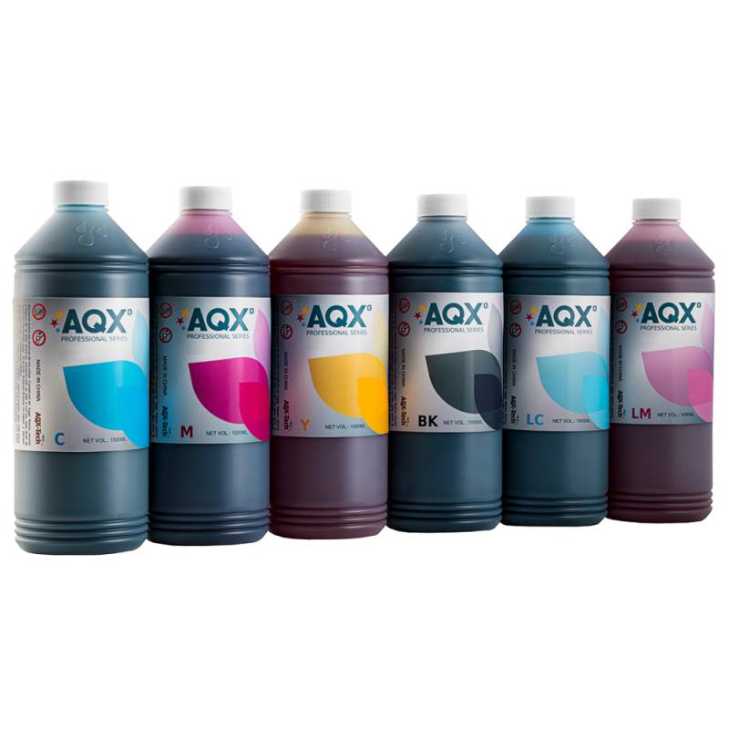 Combo Tinta AQX LE 6L para Epson 6 colores - Linea Profesional