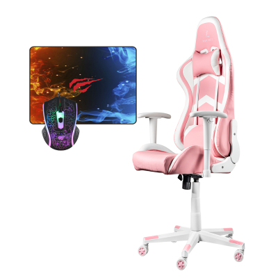 Combo Gamer 10: Silla GM20P + Mouse + Pad MP846
