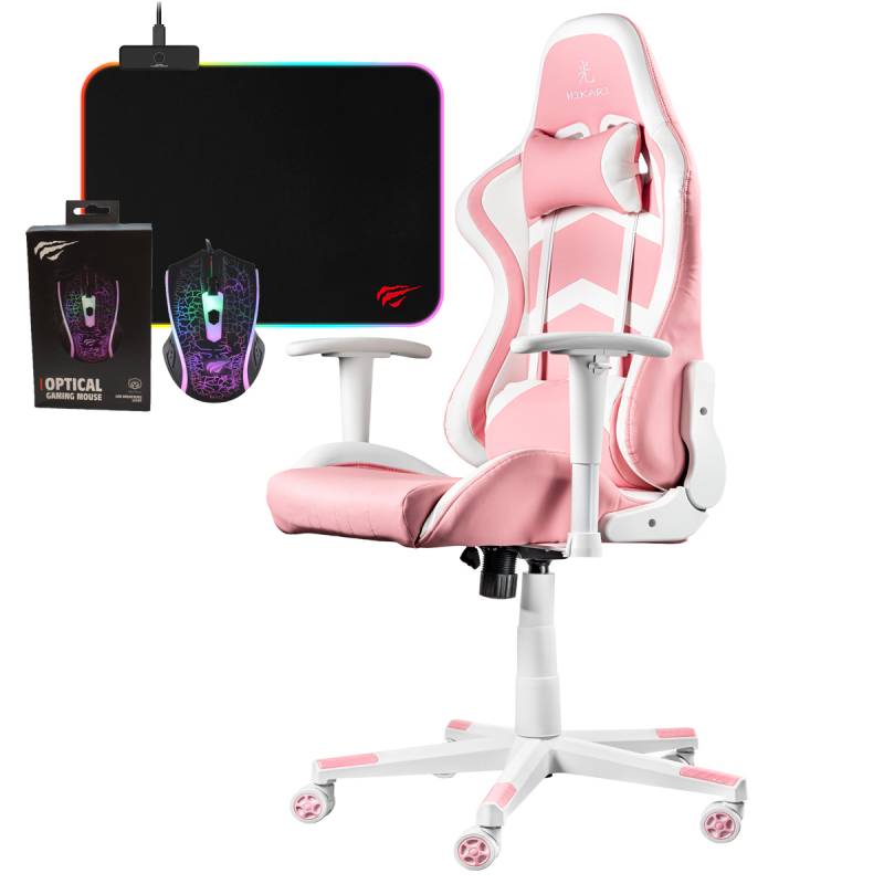 Combo Gamer 18: Silla GM20P + Mouse + Pad MP901