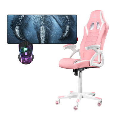 Combo Gamer 31: Silla GM15P + Mouse + Pad MP865
