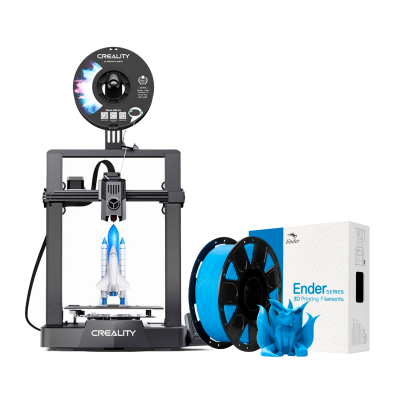 Impresora 3D Creality ENDER-3 V3 KE + Filamento Azul 1kg 1,75mm