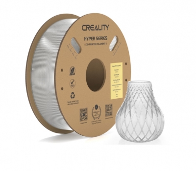 Filamento Creality Hyper-PETG Original Transparente 1,75mm 1Kg