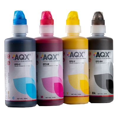 Combo Tinta Sublimacion Profesional AQX x 1 Litro Con Pico Llave Para L3110 L3150