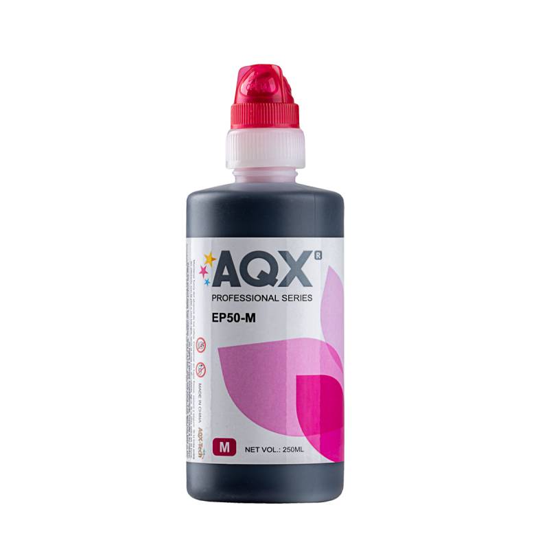 Tinta AQX para Epson por 250ml Magenta - NUEVO PICO DE RECARGA ESPECIAL