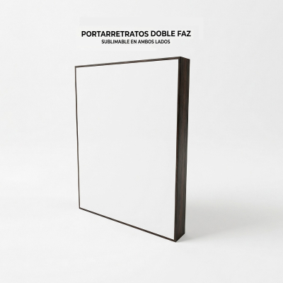 Portaretrato de Aluminio Sublimable Doble Faz 150x200mm
