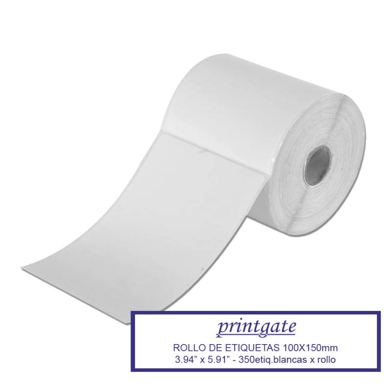 Rollo de Etiquetas Termicas 100x150