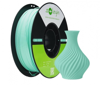 Filamento Soleyin Ultra PLA Original Light Green 1,75mm 1Kg